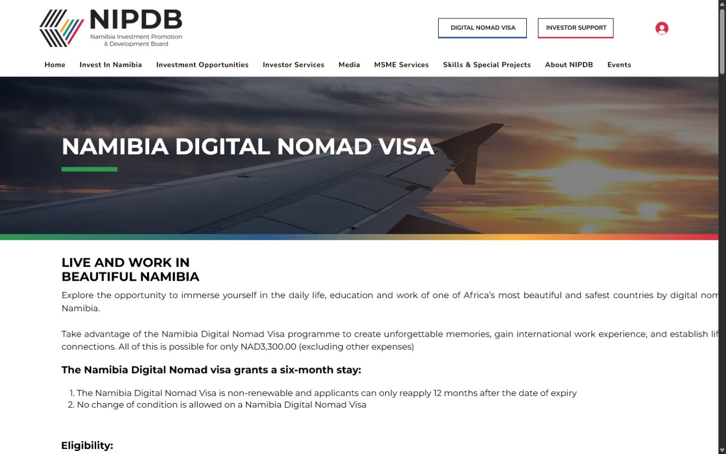 Review the official visa conditions