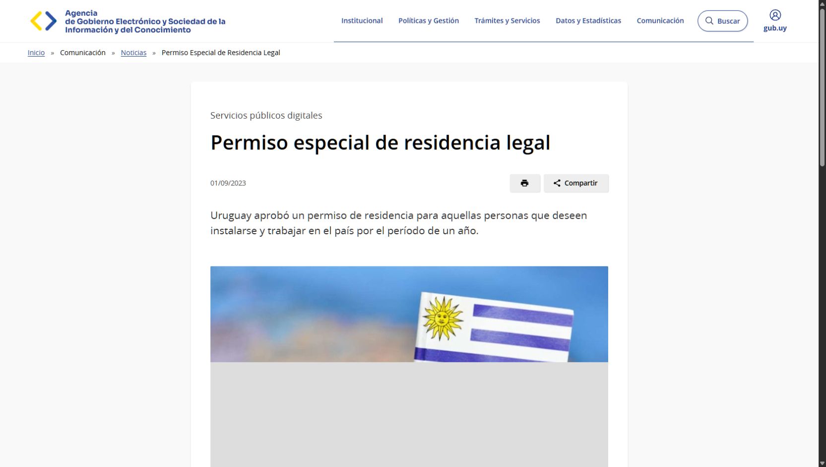 Review Uruguay's official digital nomad permit